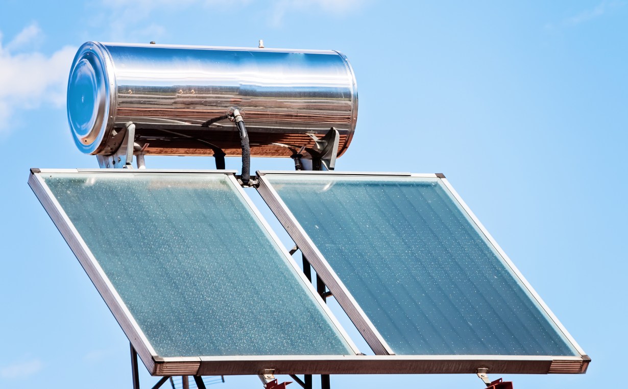 solar-geyser-being-installed-on-roof-for-energy-efficient-hot-water-in-port-elizabeth