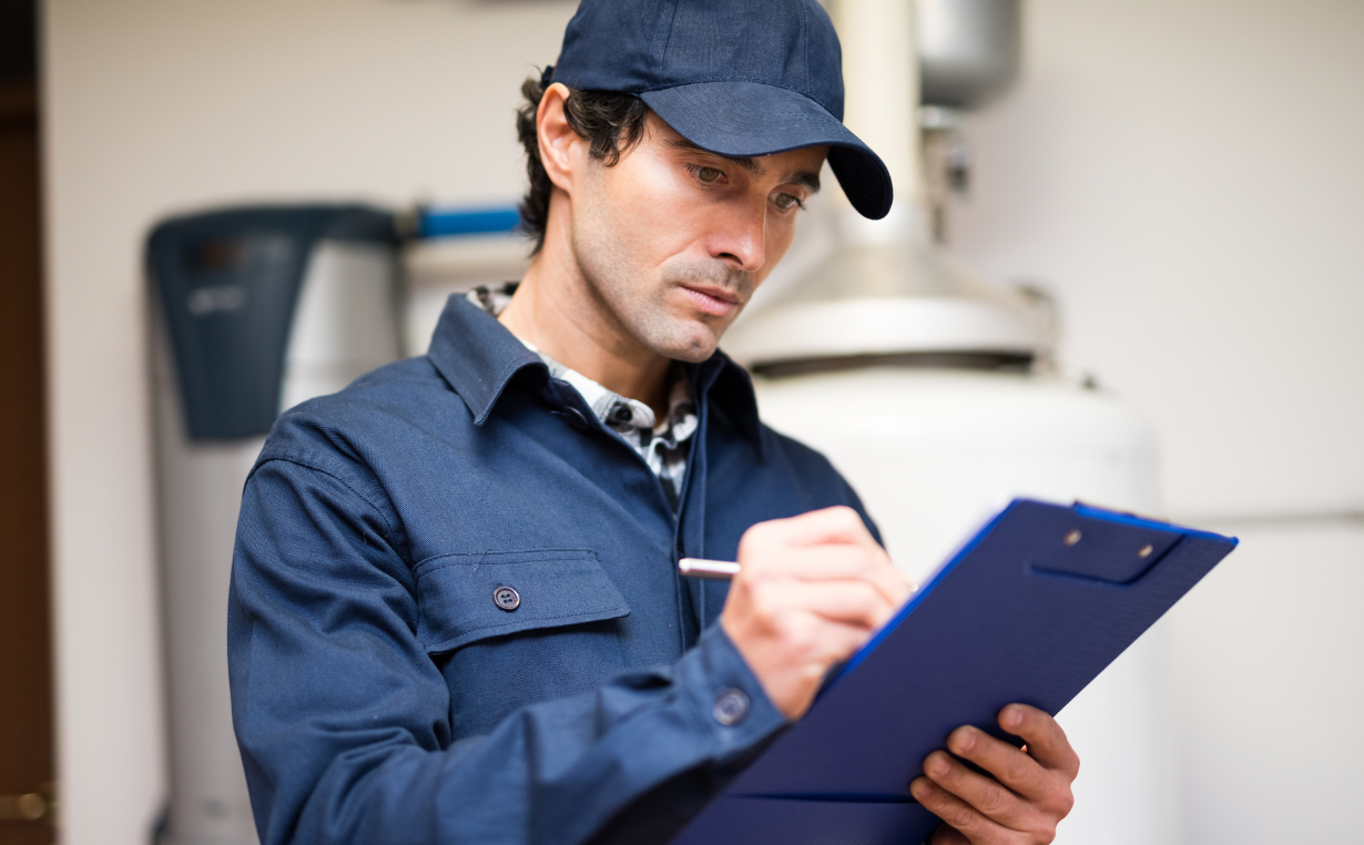plumber-inspecting-a-water-geyser-for-a-certificate-of-compliance-in-port-elizabeth